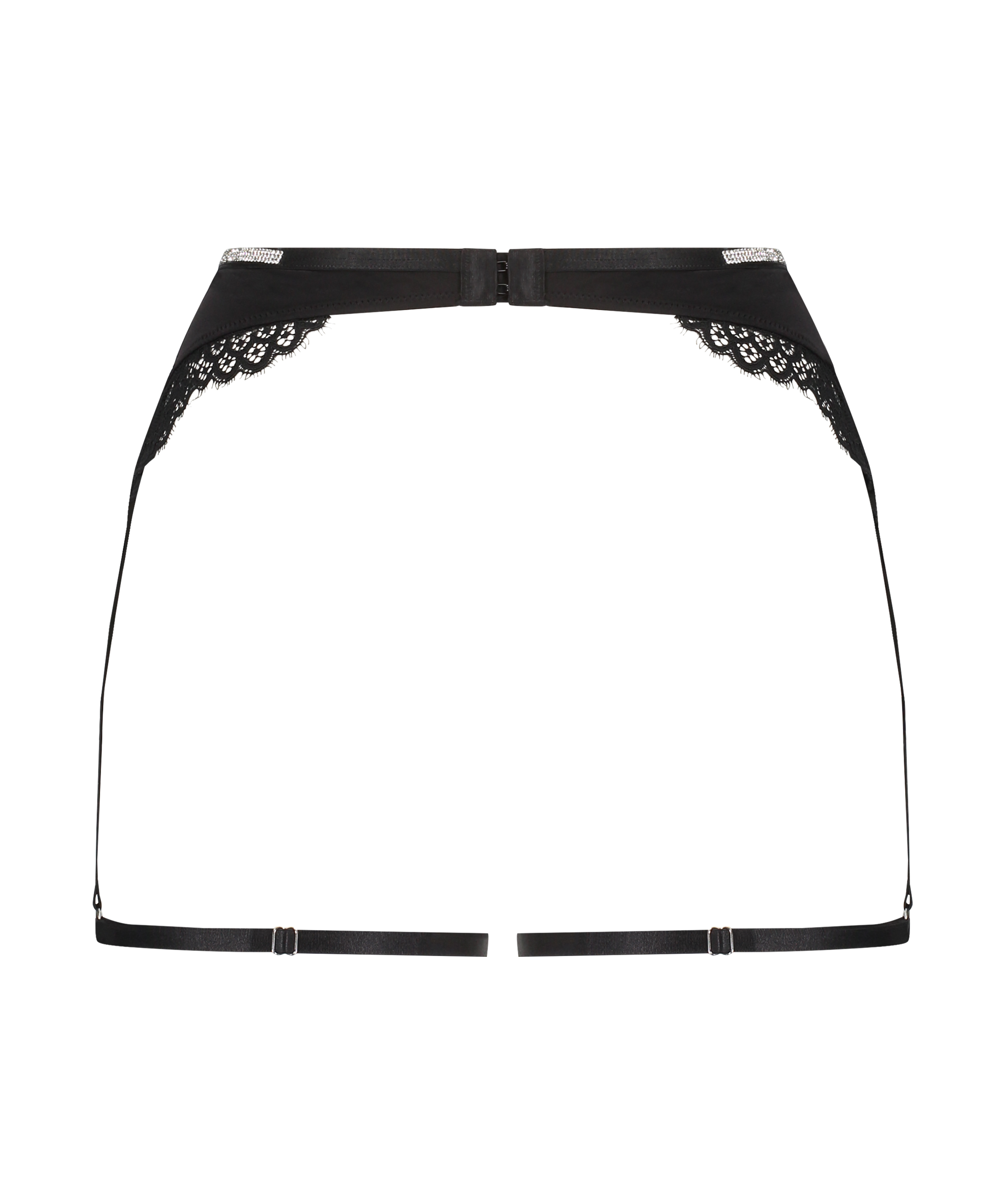 Beth Suspender belt, Black, main