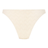 Crochet Bikini Bottoms, White