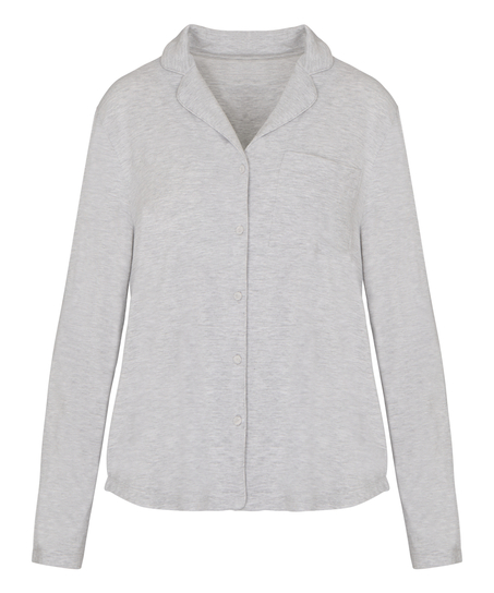Essential Jersey Long-Sleeved Jacket, Gray
