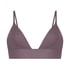 Smooth Triangle Bralette, Purple