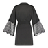 Satin Kimono, Black