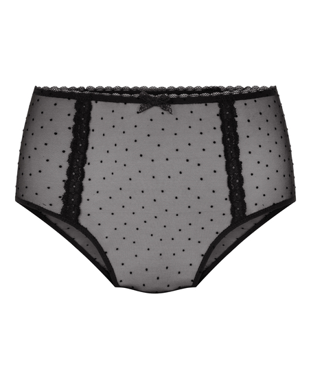 Adeline High Waist Brazilian, Black