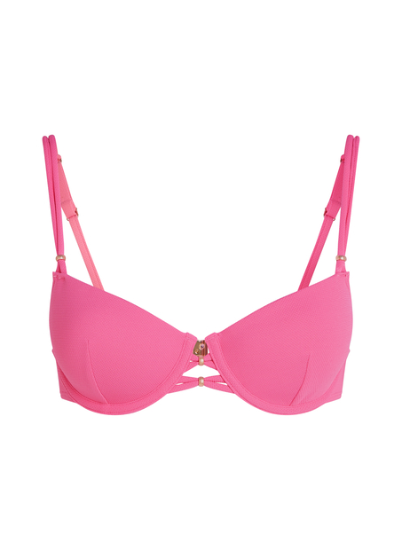 Holbox Bikini Top, Pink