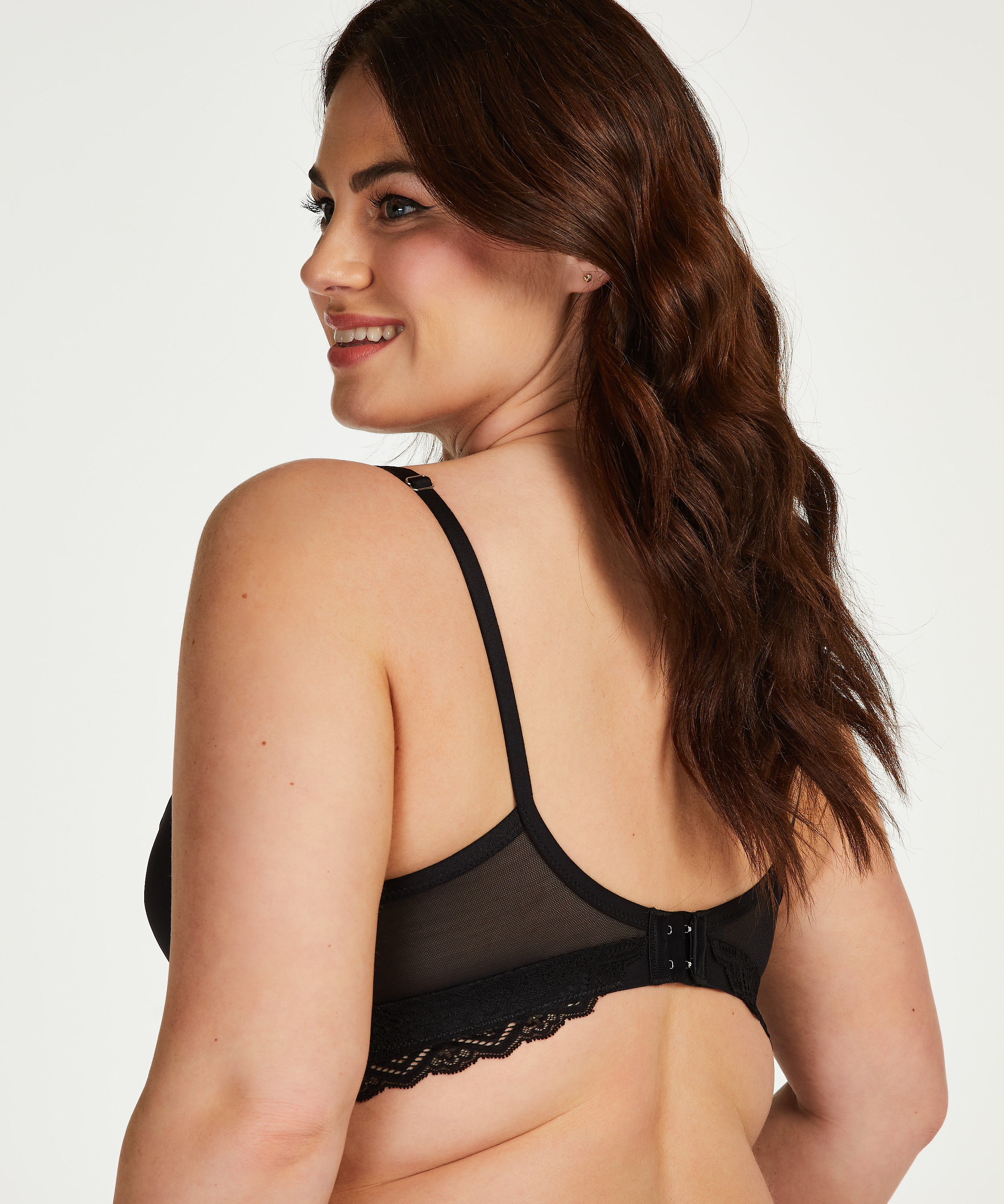 Rabella padded non-underwired bra I AM Danielle, Black, main