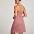 Nora Lace Slip Dress, Pink