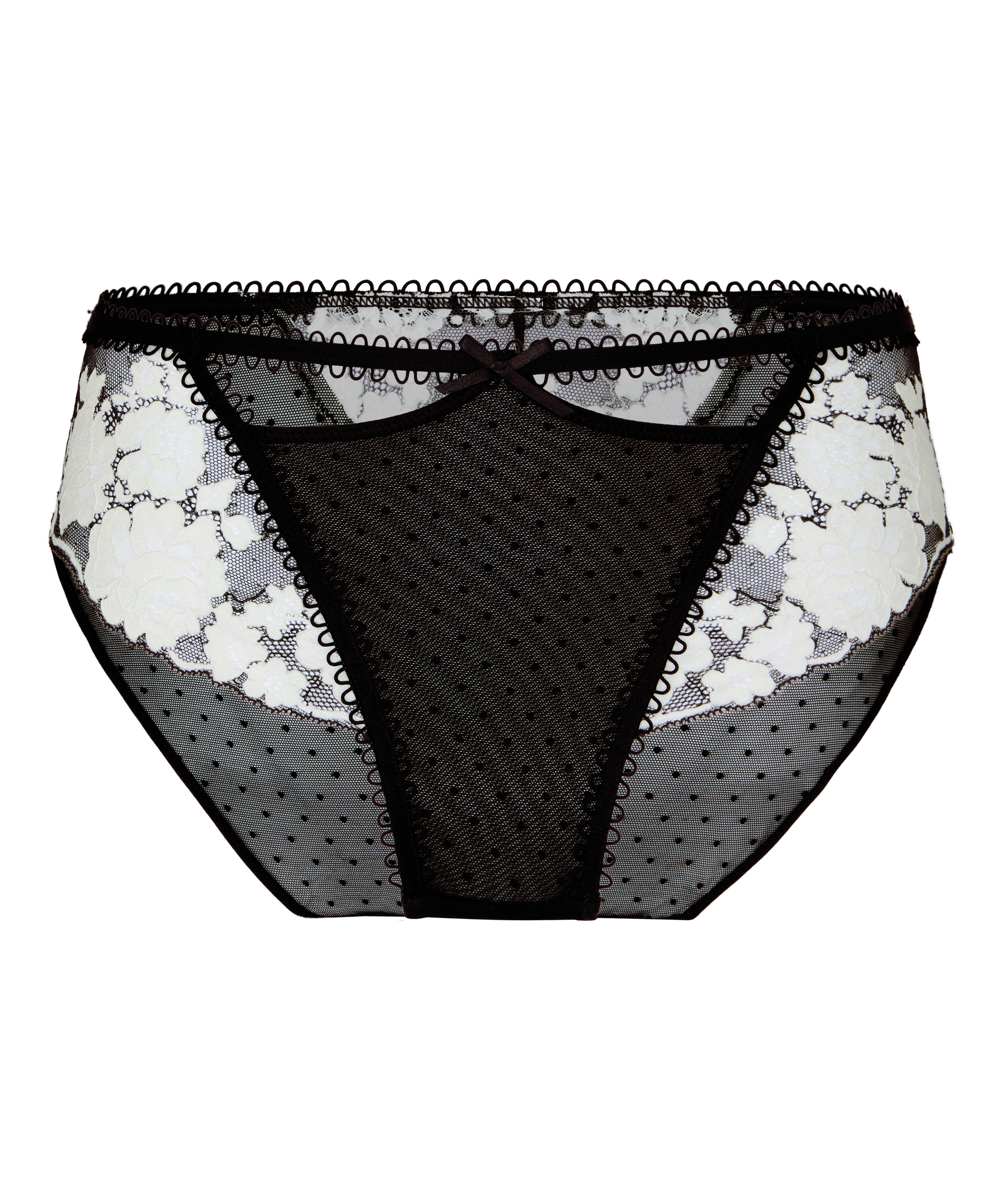 High Waisted Brazilian Lindi, Black, main
