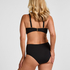 Luxe Non-Padded Underwired Bikini Top, Black