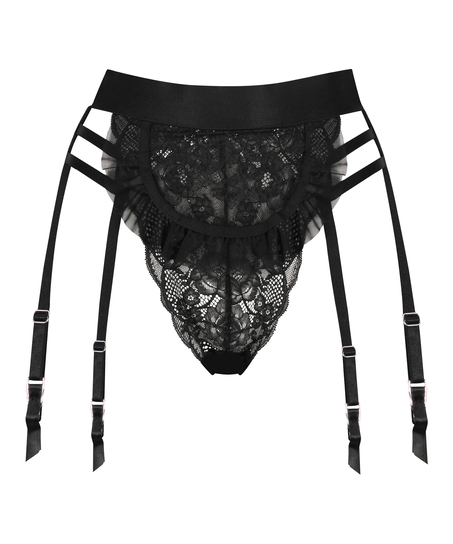 Ellen Maid High Leg Brazilian, Black