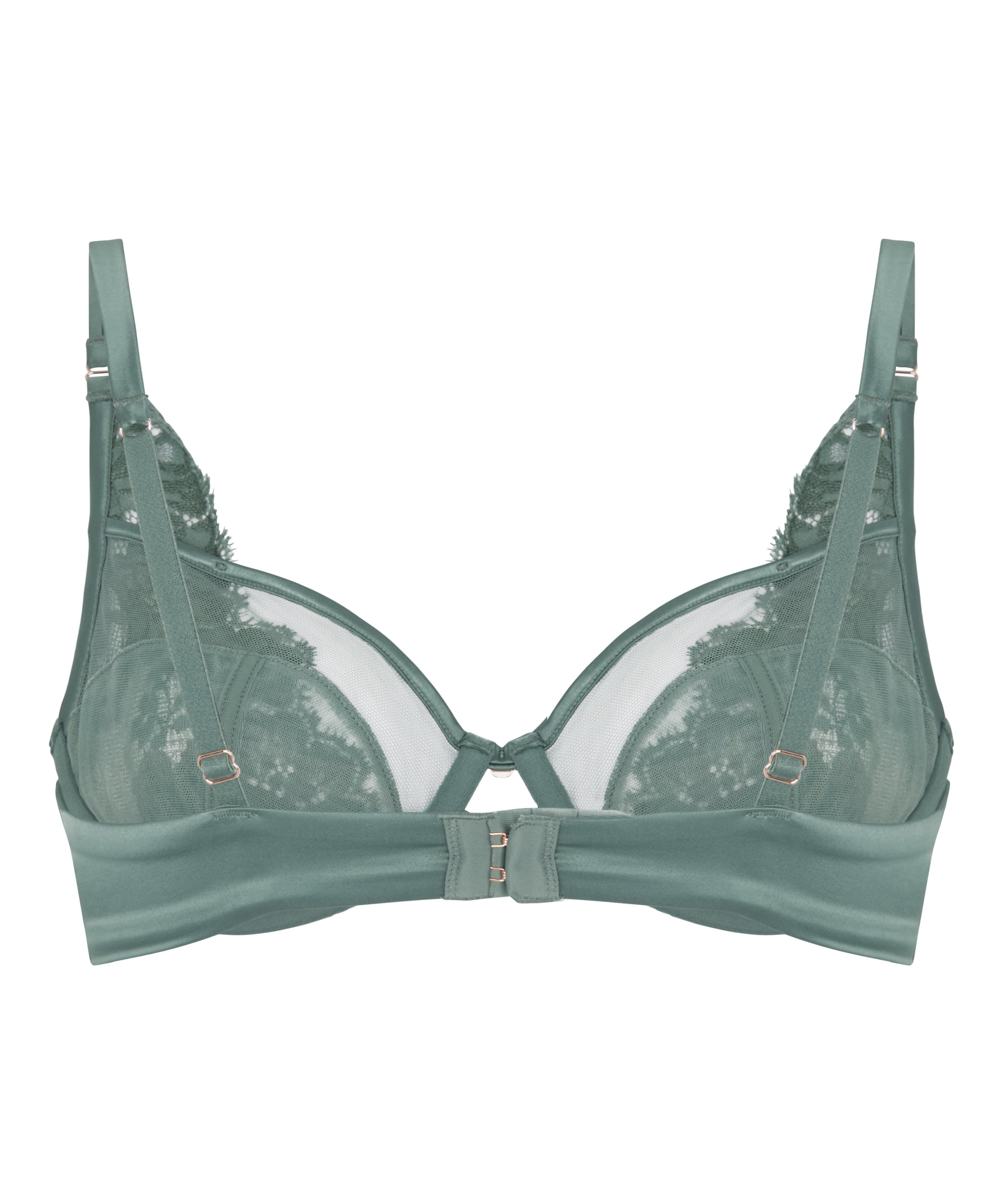 Grace Non-Padded Underwired Bra, Green, main