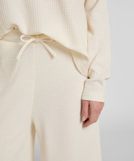 Pant Waffle Tracey, White
