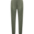 Petite Velours Jogging Bottoms, Green