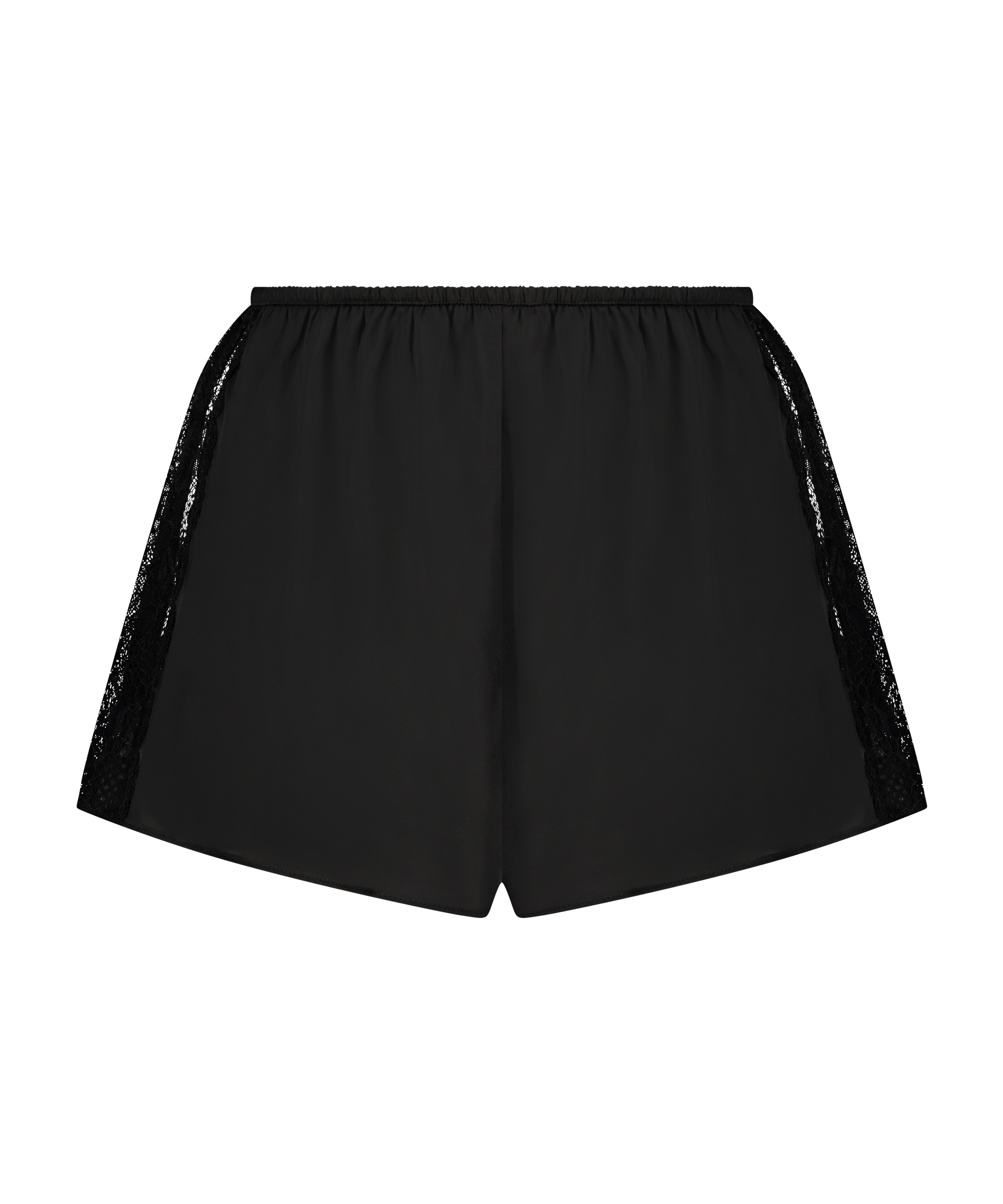 Pyjama Shorts Satin Marcela, Black, main