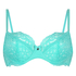 Marine Non-Padded Underwired Bra, Green