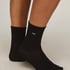 2 Pair Cotton Crew Socks, White