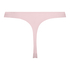 Invisible thong Stripe mesh, Pink