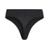 Dianne High Leg Thong, Black