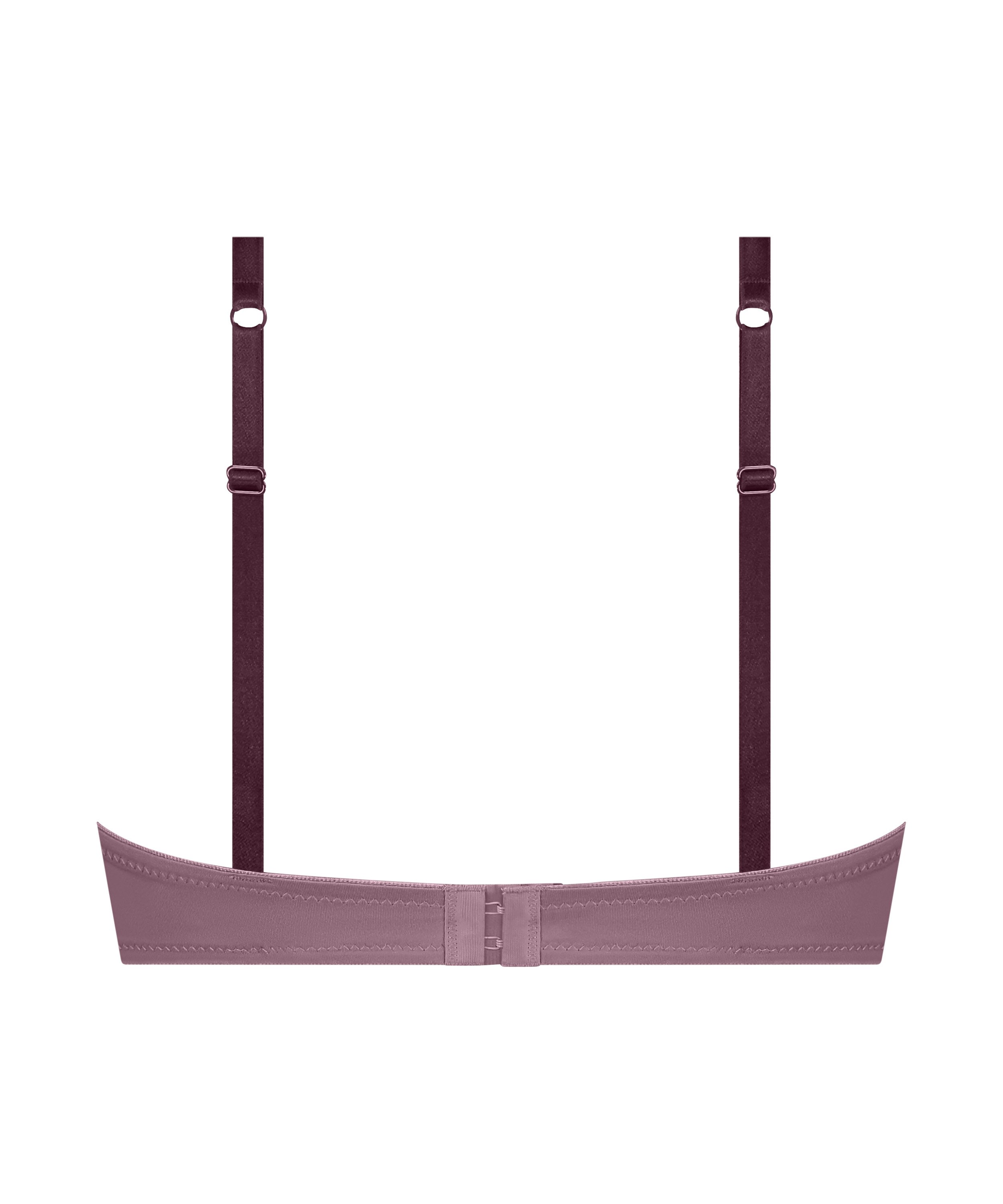 Lace & Shine Padded Underwired Bra, Purple, main