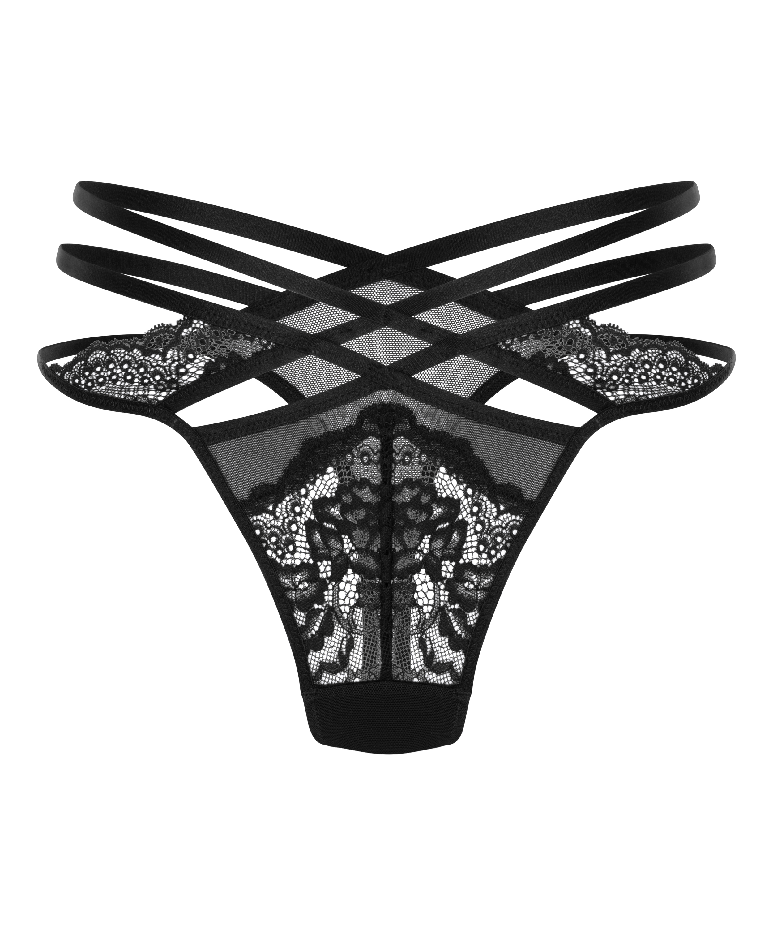 Thong Janine, Black, main