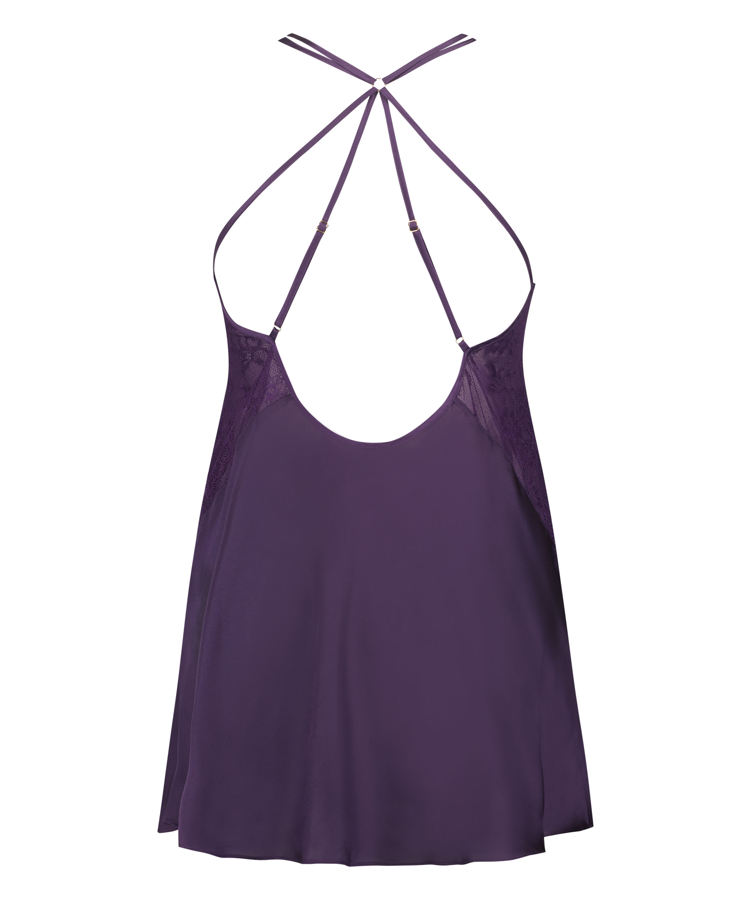 Sienna Lace Slip Dress, Purple, main