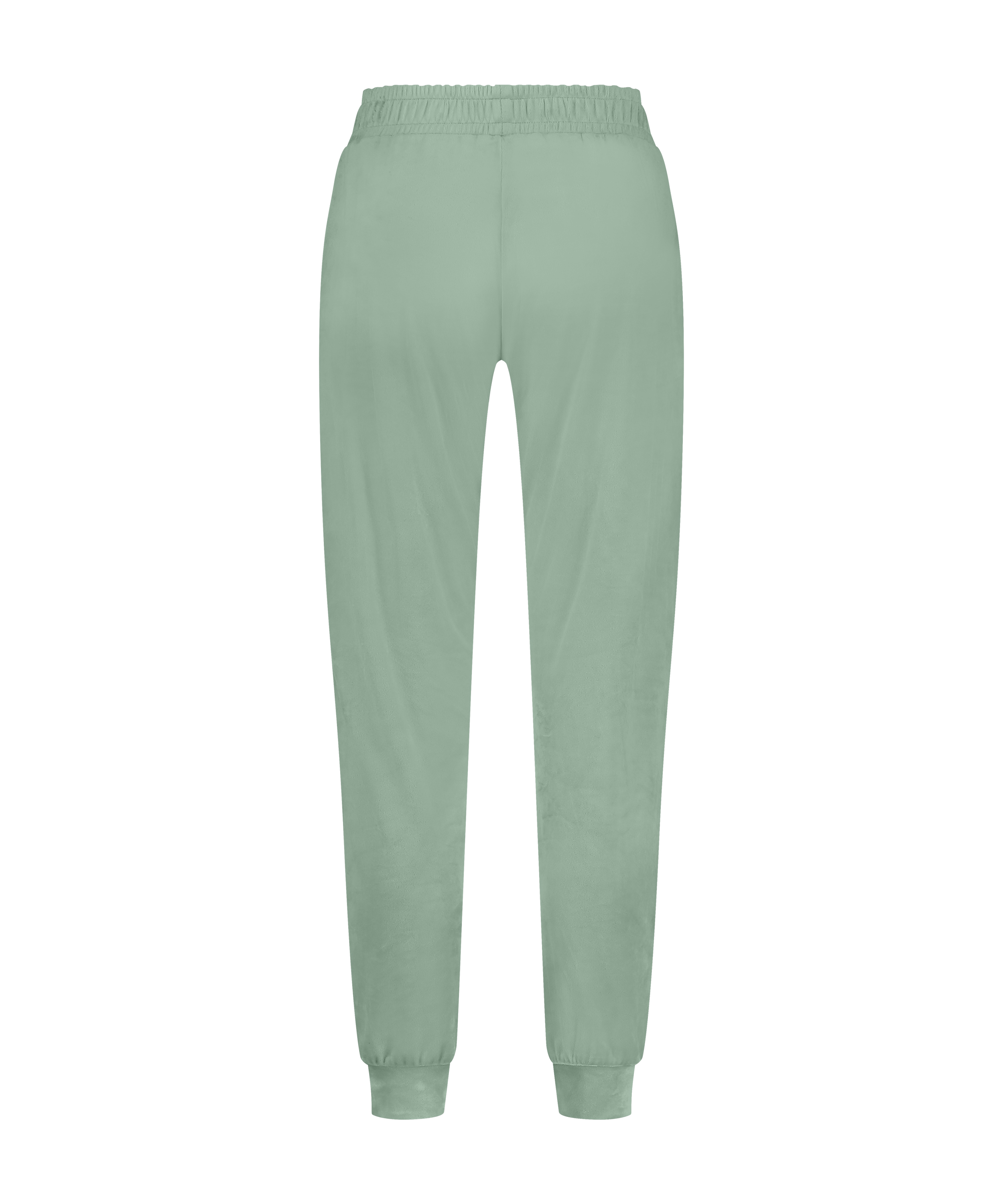 Tall Velours Jogging Bottoms, Green, main