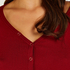 Brushed Short Onesie, Red