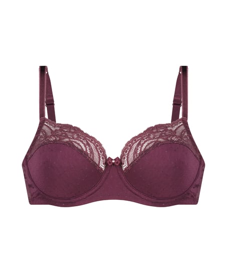 Sophie Non-Padded Underwired Bra, Purple