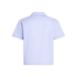 Seersucker Short-Sleeved Jacket, Blue