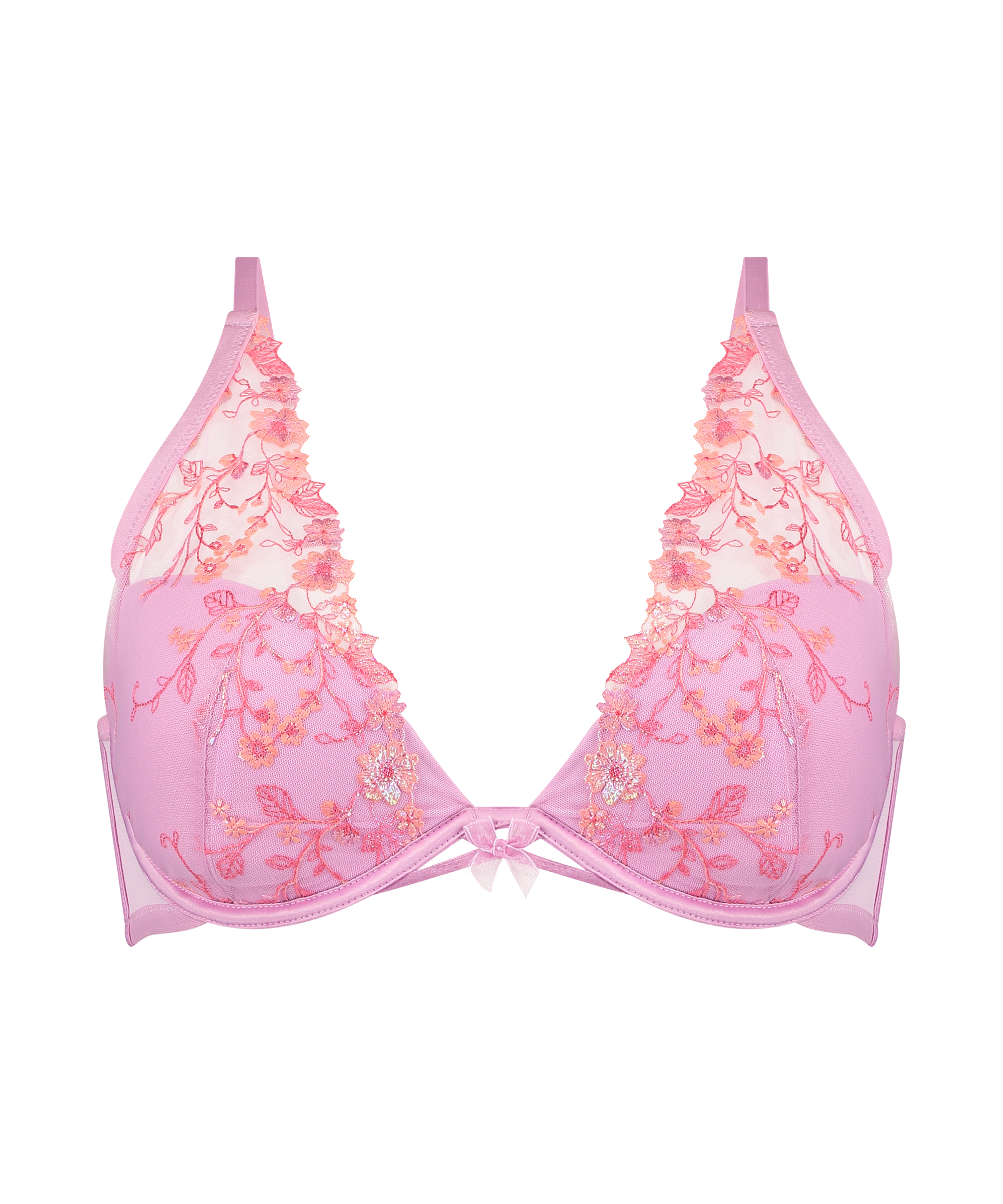 Lillia Padded Underwired Bra, Pink, main