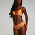 Marine Padded Push-Up Underwired Bra, Orange