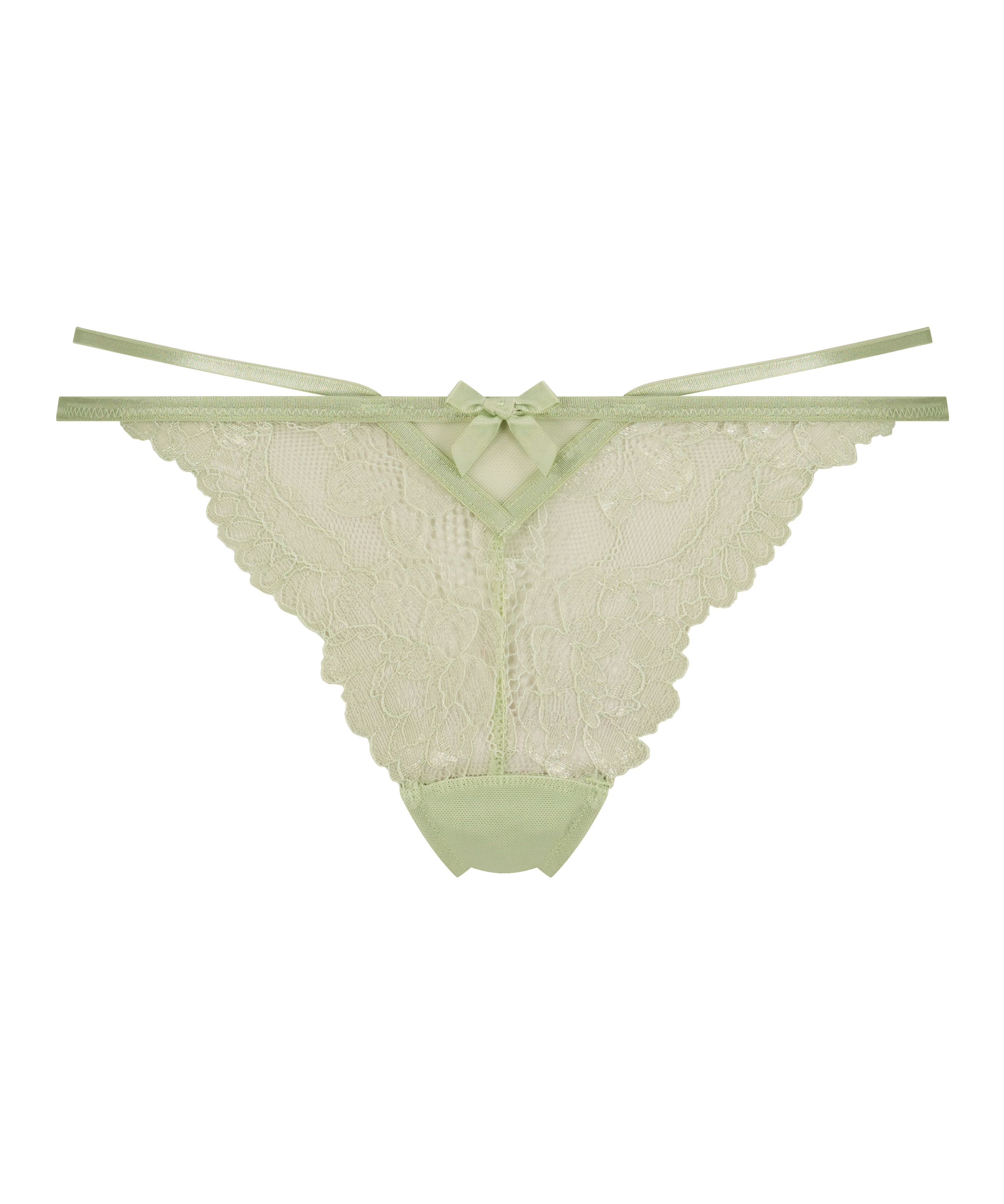 Meghan high-cut thong, Green, main
