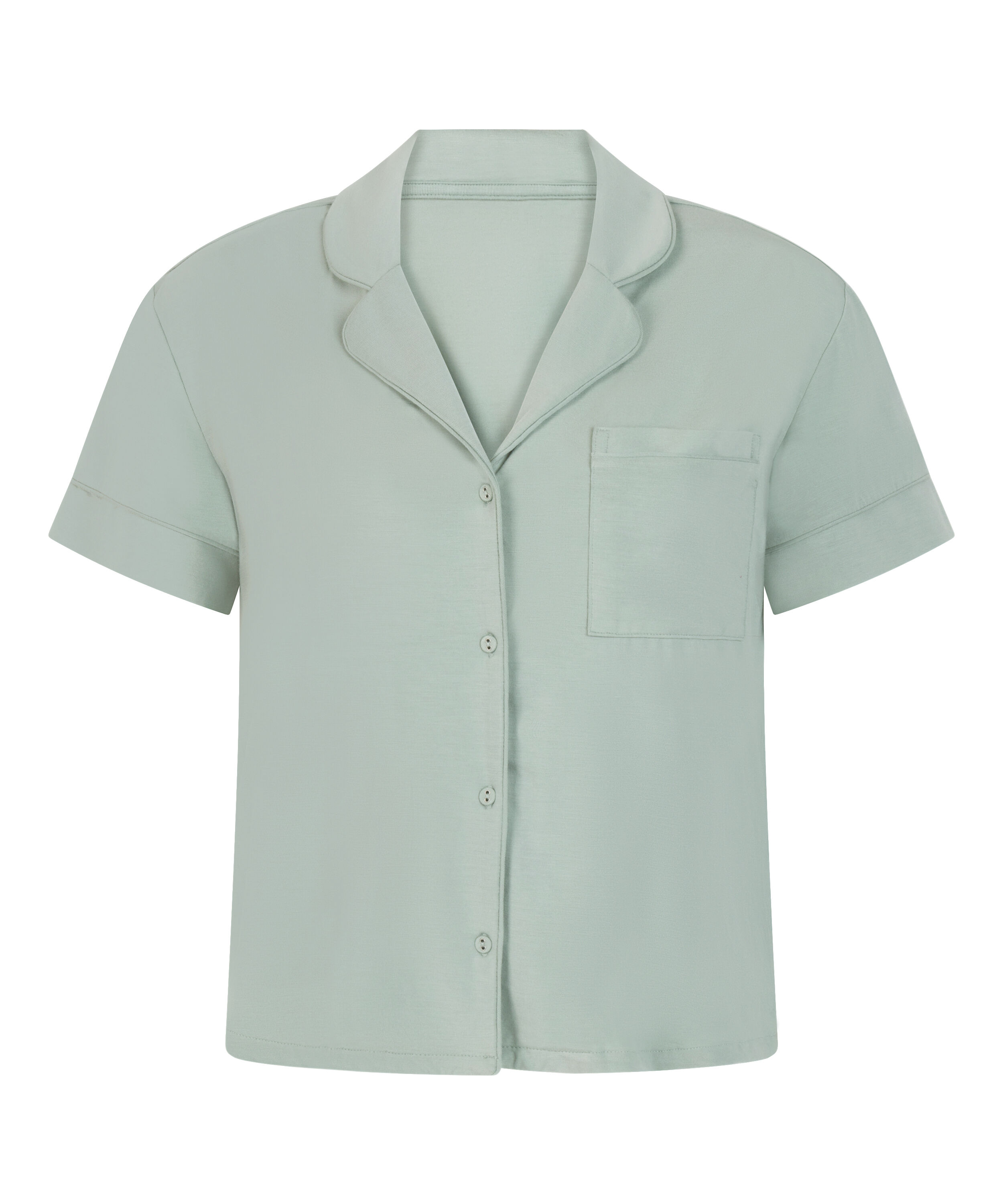 Essential Jersey Short-Sleeved Jacket, Green