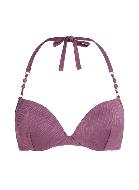 Cozumel Bikini Top, Purple