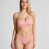Smooth Padded Underwired Strapless Push-Up Bra, Pink
