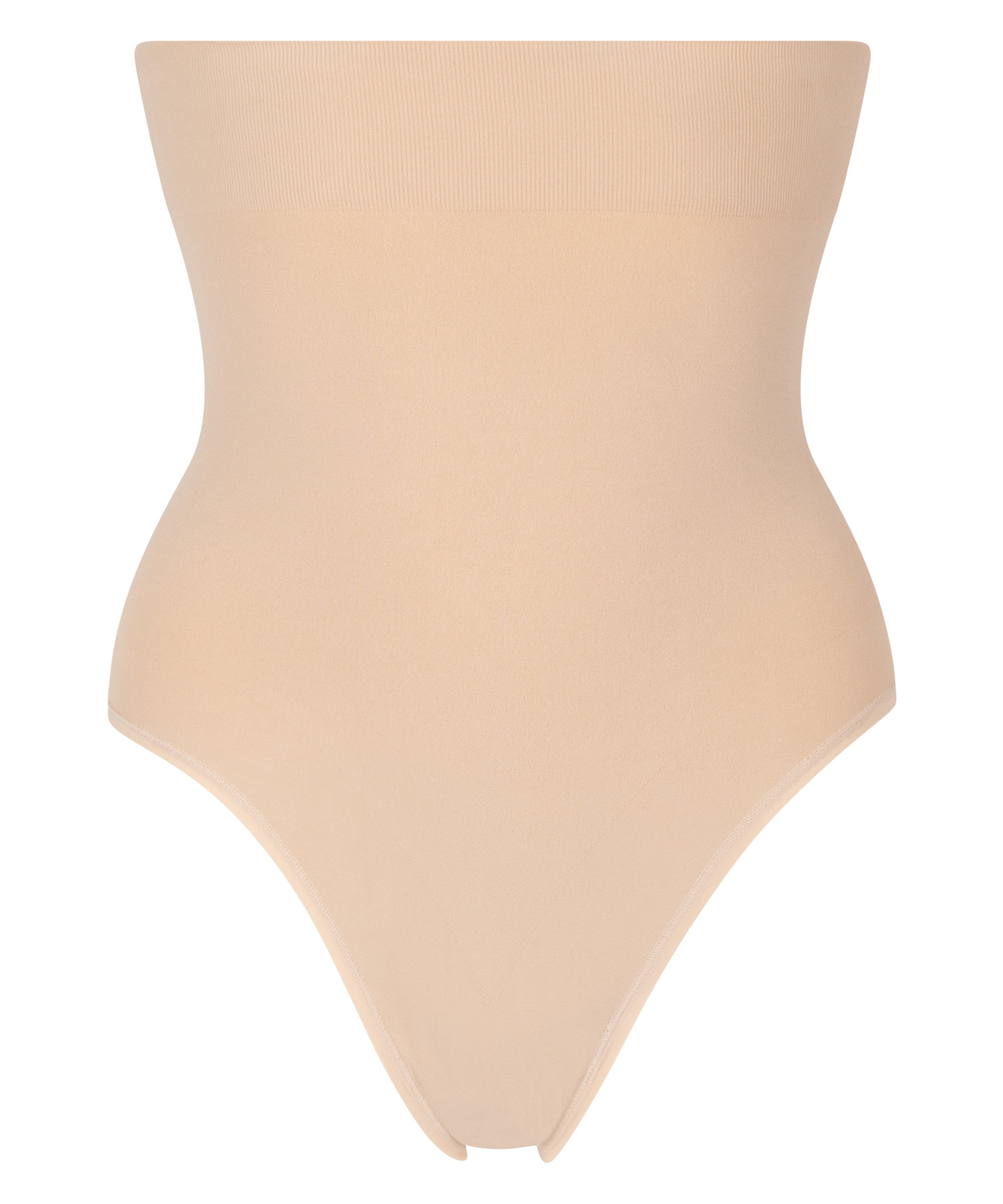 Seamless Enhancing High-waisted Rio Briefs, Beige, main