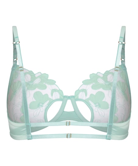 Non-Padded Underwired Bra Beatrice, Green