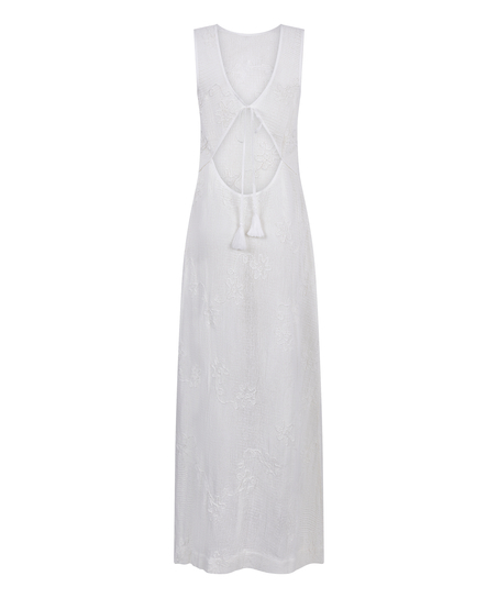 Beach Dress, White