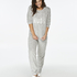 PJ Fleece Fairisle, Gray