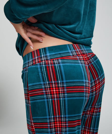 Pyjamaset with Bag, Blue