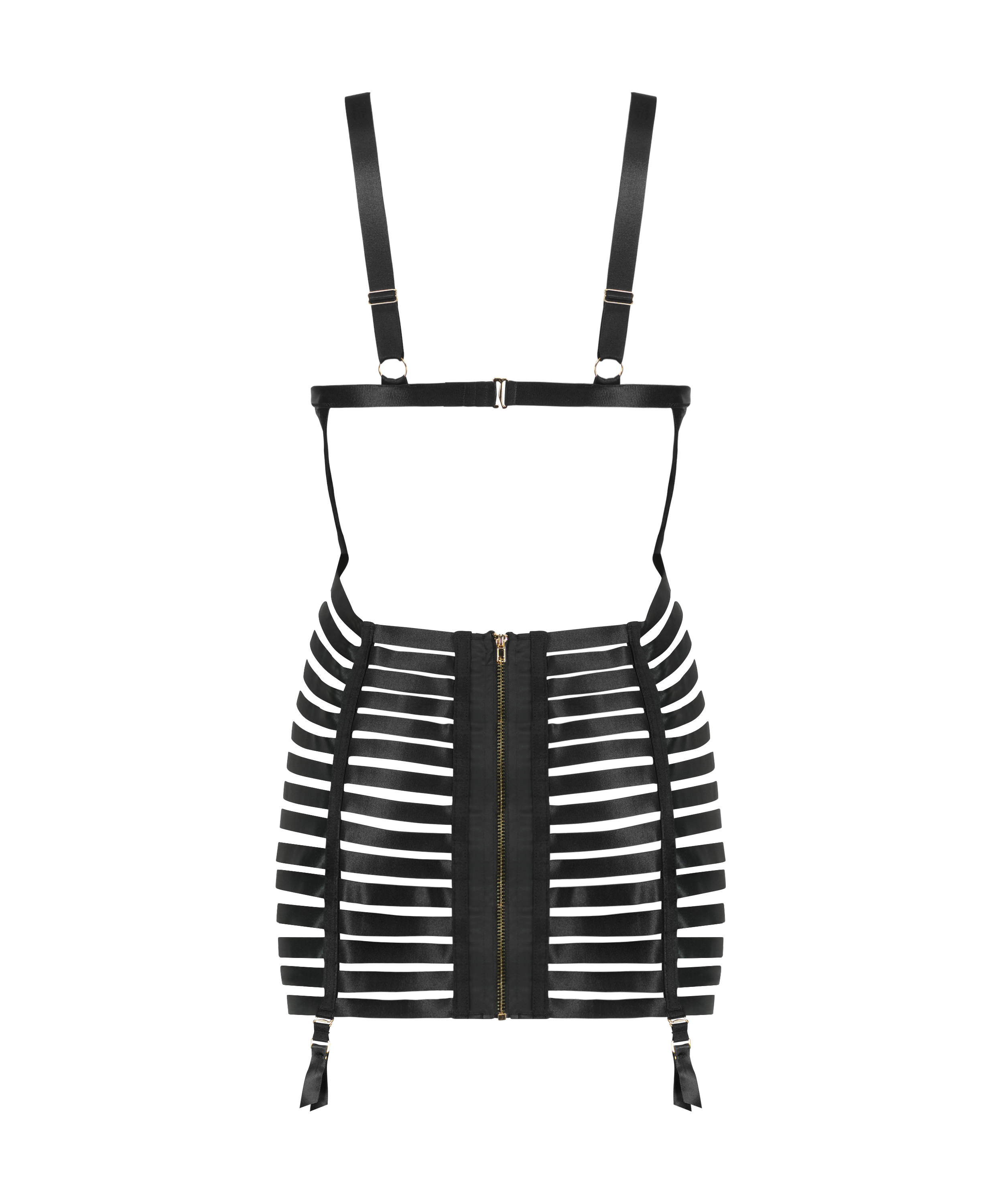 Brooke Slip Dress, Black, main