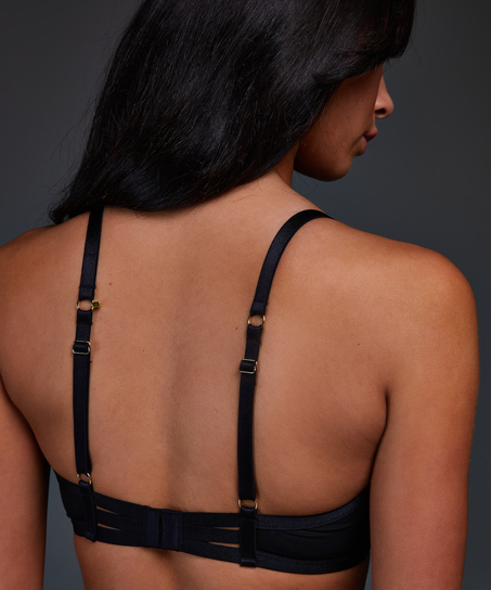 Effie Non-Padded Underwired Bra, Black