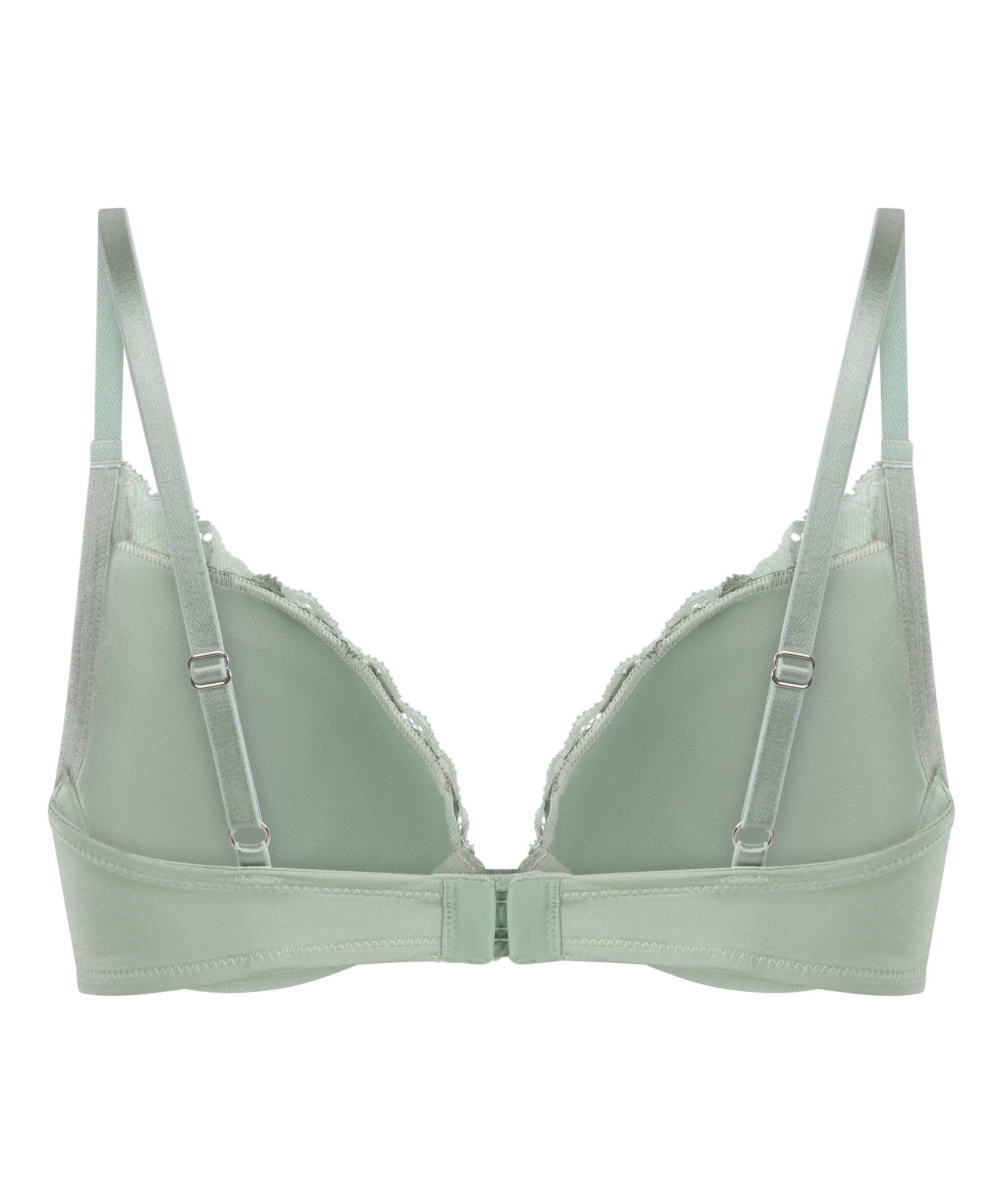 Andi Padded Non-Wired Bra, Green, main