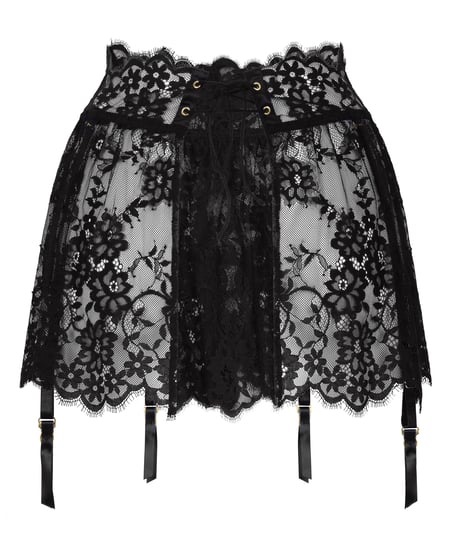Lace Skirt, Black