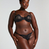 Half-Padded Cup Underwired Bra Belladonna, Black