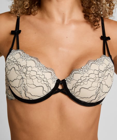 Agnes Padded Underwired Bra, White