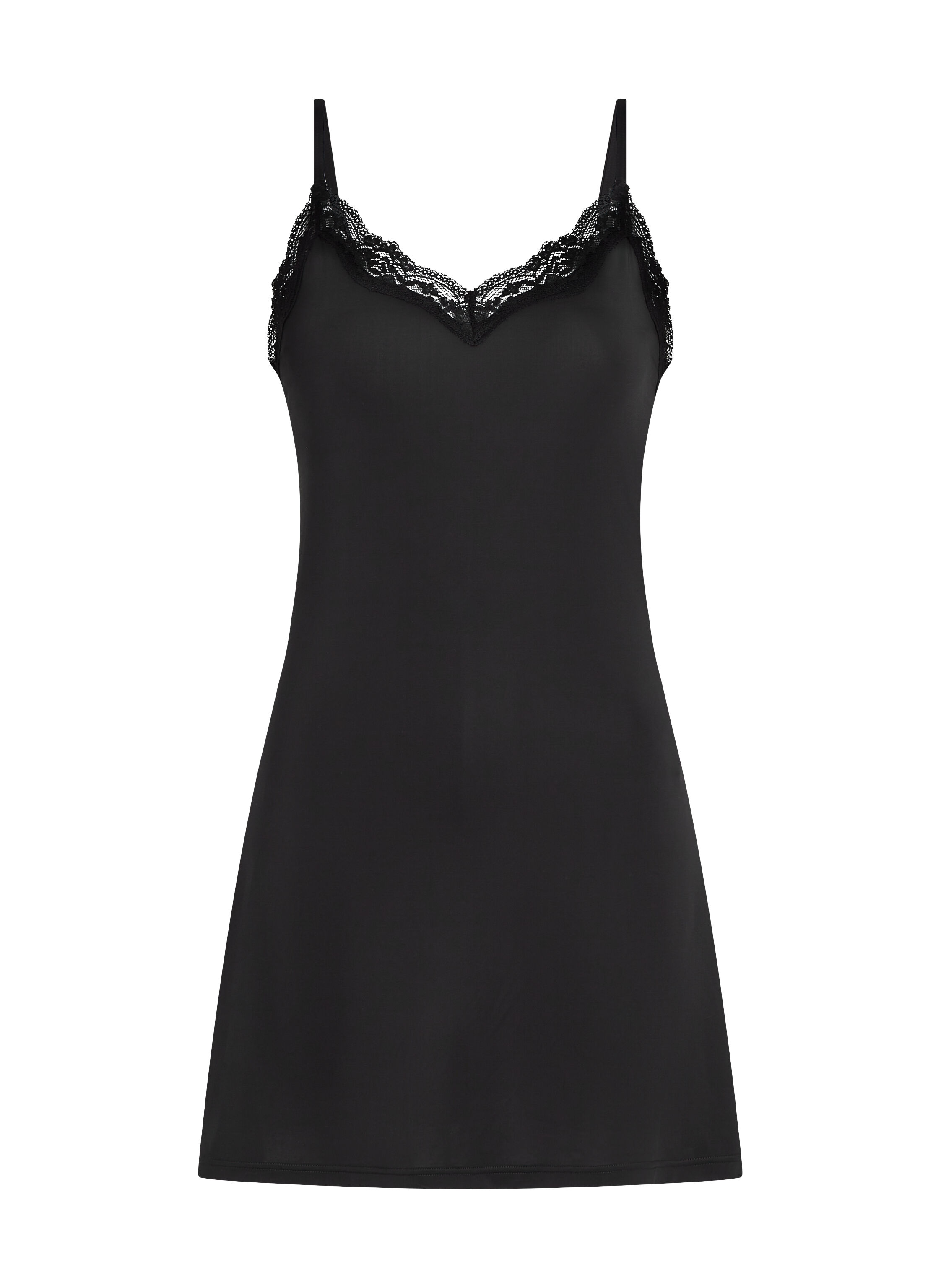 Smoothing underdress lace, Black