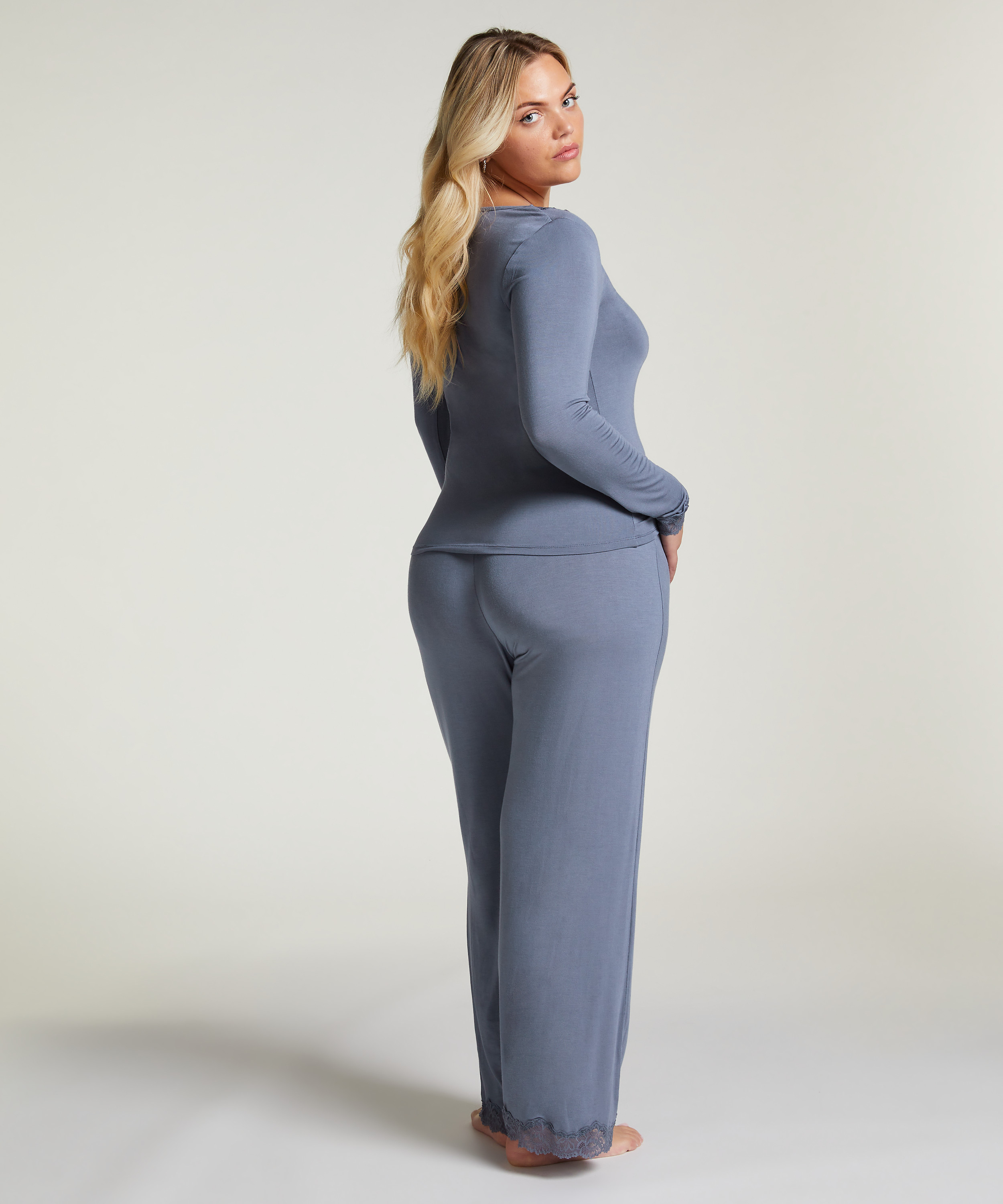 Pajama Set, Gray, main