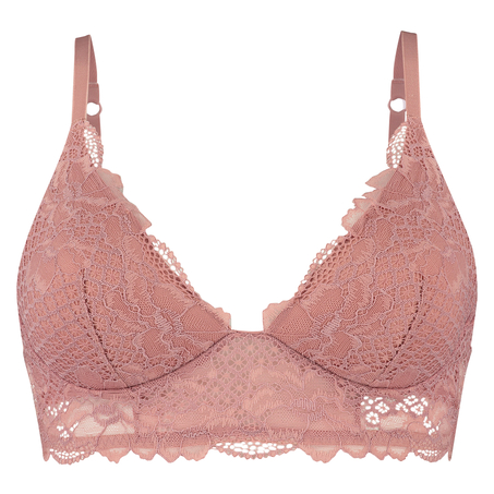 Lily padded non-underwired bra, Pink