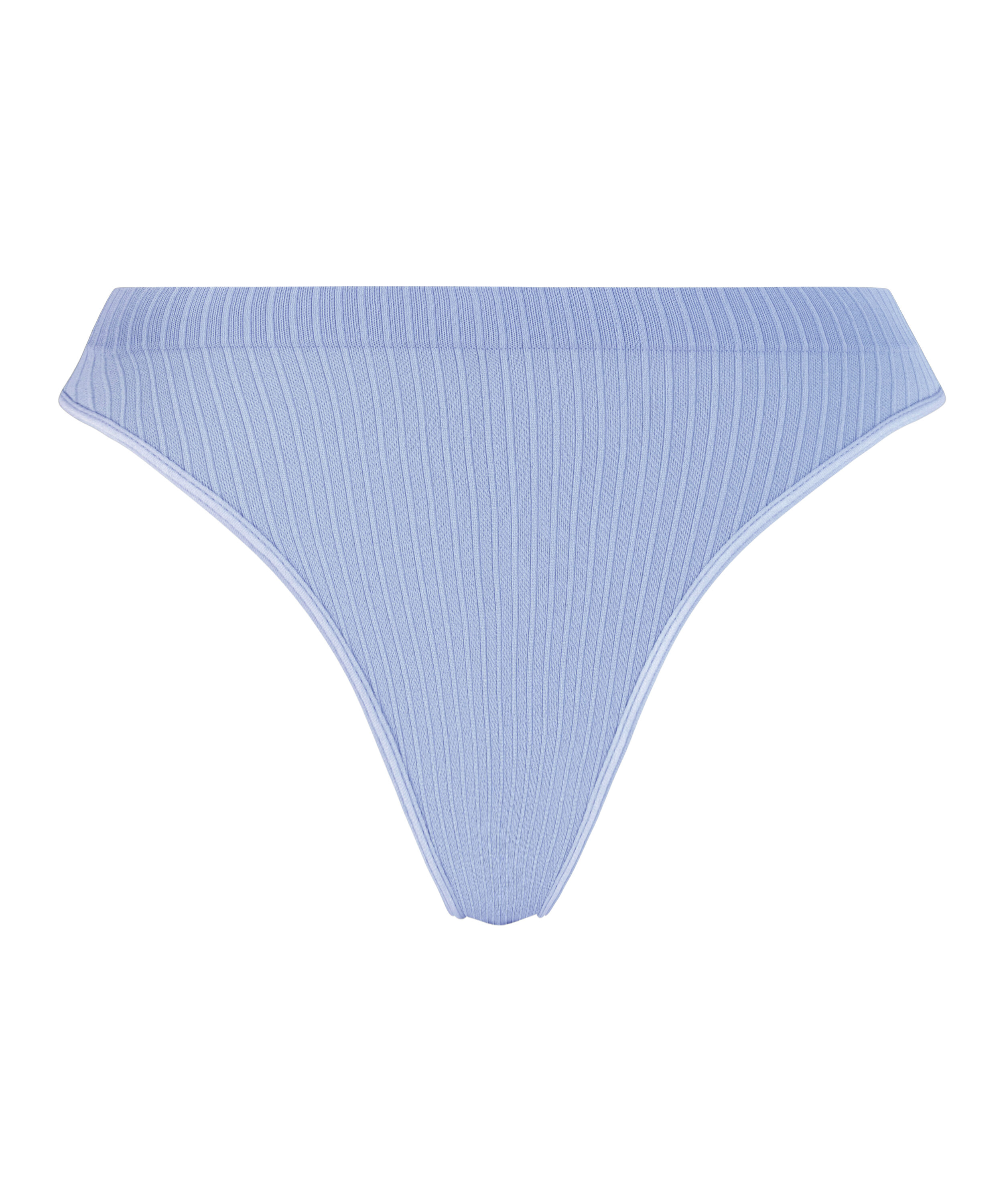 Dianne High Leg Thong, Blue