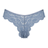 High leg Brazilian, Blue