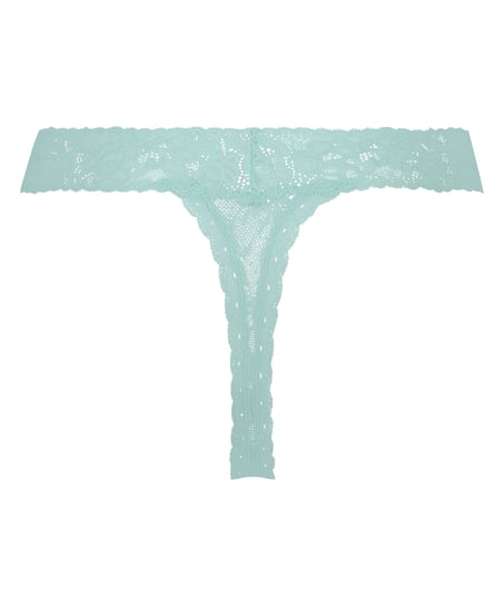 Madison Extra Low Thong, Blue
